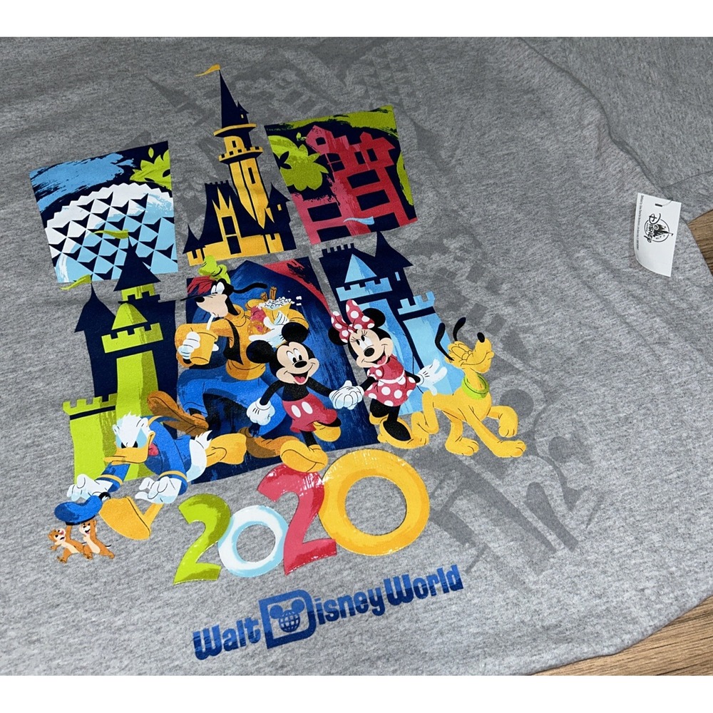 UNISEX 3XL‎ NWT Walt Disney Parks Disney World 2020 Graphic Tee